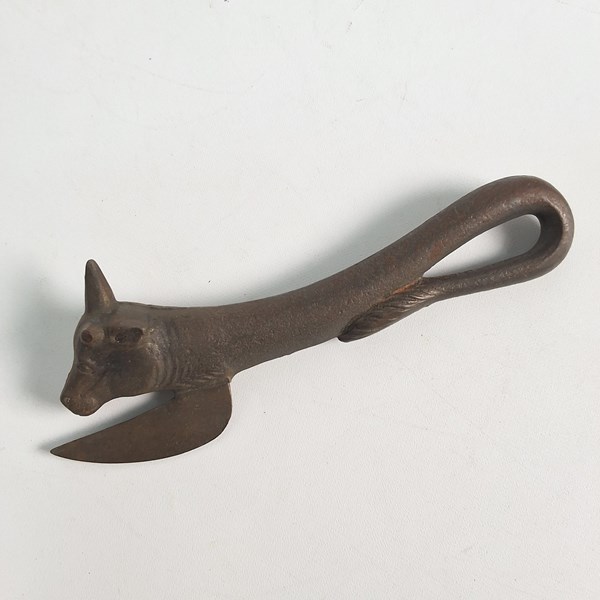 Lot 1282 - CAST IRON CAN OPENER