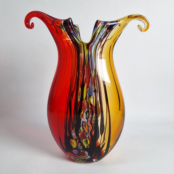 Lot 1363 - ART GLASS VASE