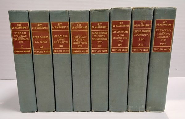 Lot 1189 - DE MAUPASSANT, GUY: Eight volumes