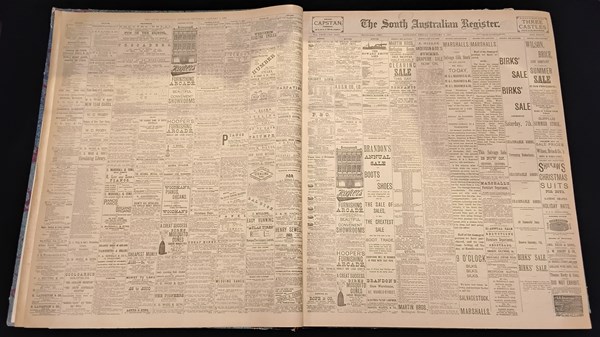 Lot 1240 - THE SA REGISTER 1899