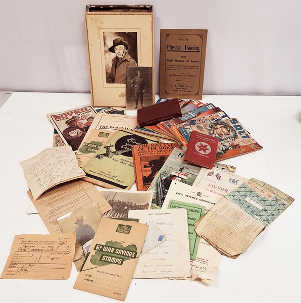 Lot 1225 - MILITARY EPHEMERA