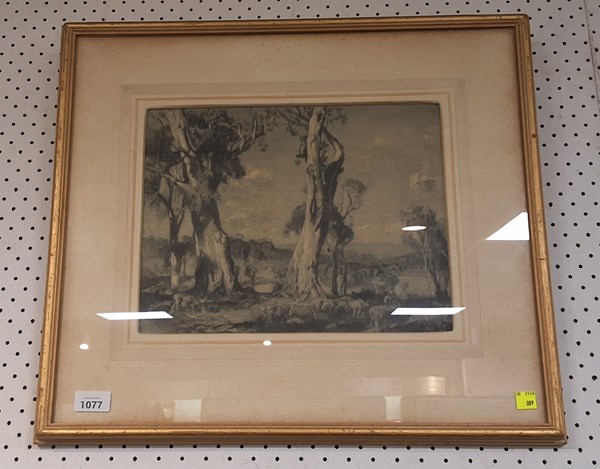 Lot 1077 - HANS HEYSEN PRINT