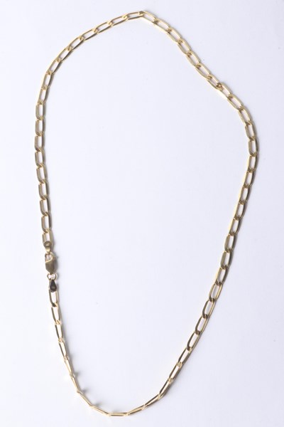 Lot 1005 - GOLD NECKLACE