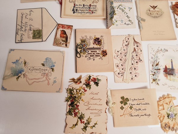 Lot 1044 - GREETING CARDS