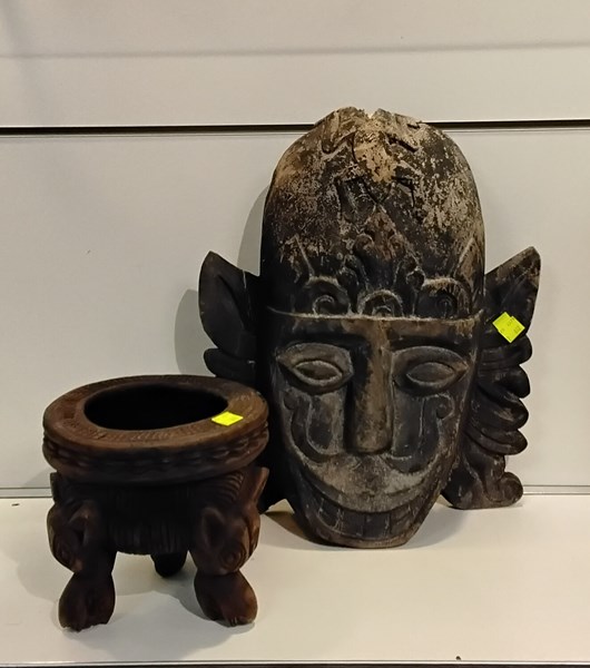 Lot 1365 - TRIBAL CARVINGS