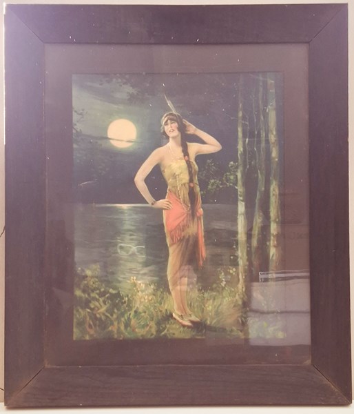 Lot 1177 - FRAMED ART DECO PRINT