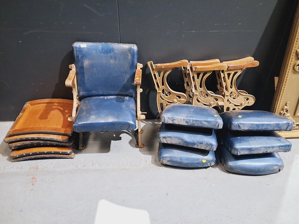 Lot 228 - THEATRE SEATS