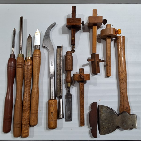 Lot 1492 - WOODWORKING TOOLS