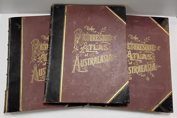 Lot 1151 - THE PICTURESQUE ATLAS OF AUSTRALASIA VOLUMES 1-3