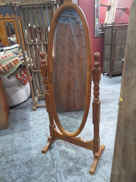 Lot 120 - CHEVAL MIRROR