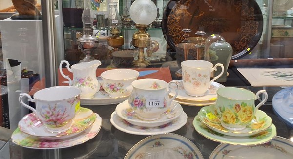 Lot 1157 - ROYAL ALBERT TRIOS