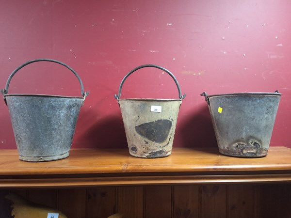 Lot 39 - THREE BUCKETS