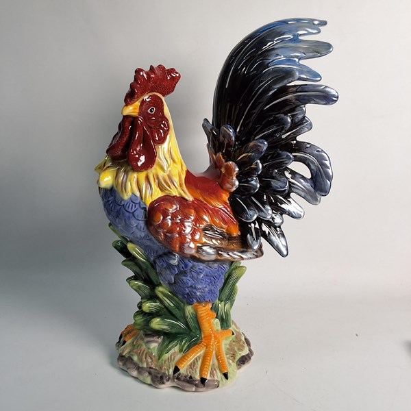 Lot 1260 - CERAMIC ROOSTER