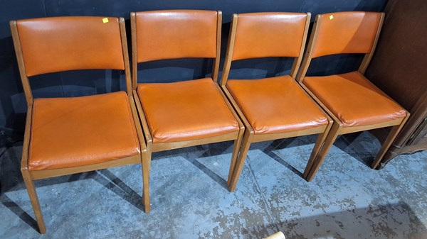 Lot 254 - FOUR DINING CHAIRS