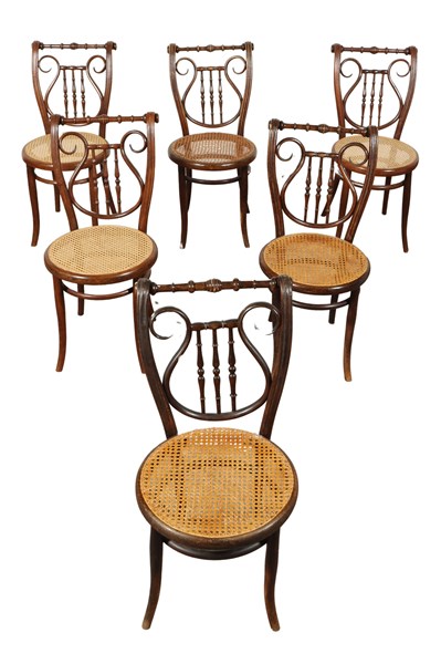 Lot 4 - SET OF DINING CHAIRS