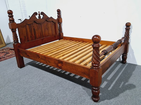 Lot 195 - QUEEN BED FRAME