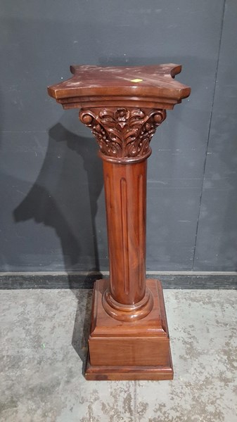 Lot 29 - CARVED PEDESTAL