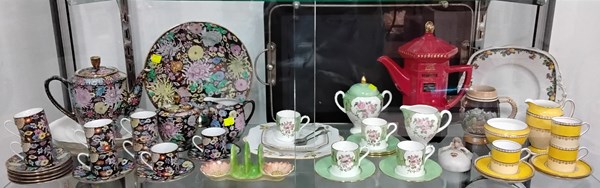 Lot 1379 - TEASETS & CHINA