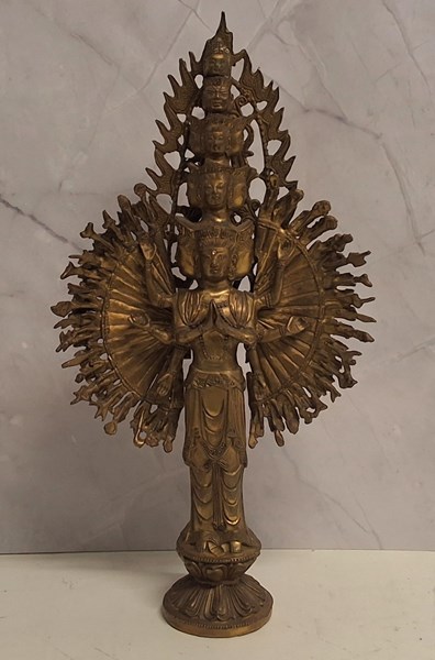 Lot 1233 - AVALOKITESHVARA STATUE