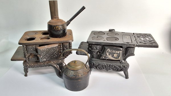 Lot 1181 - MINIATURE STOVES