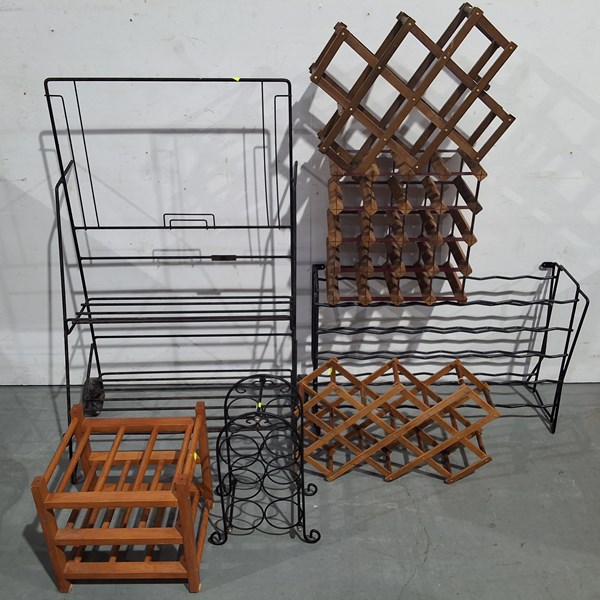 Lot 157 - WINE RACKS