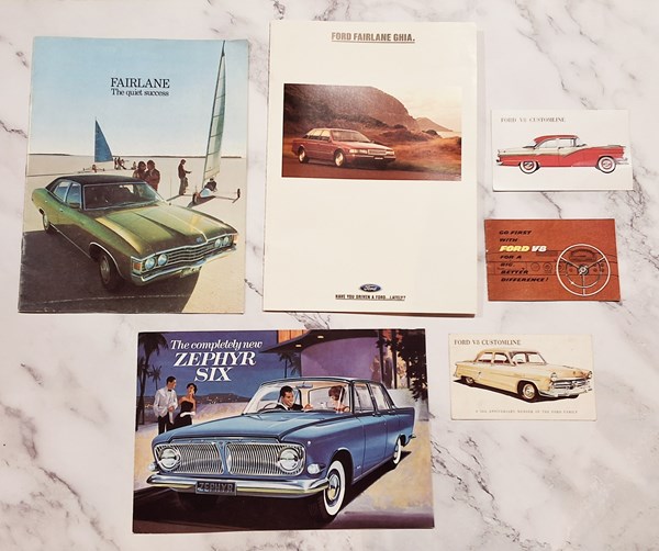 Lot 1180 - CAR SALES BROCHURES