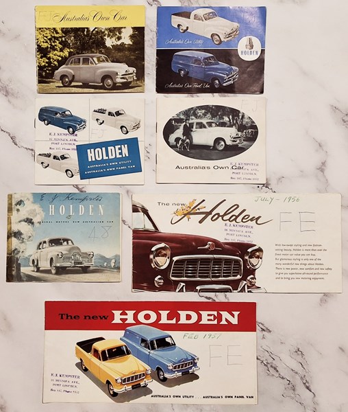 Lot 1185 - CAR SALES BROCHURES