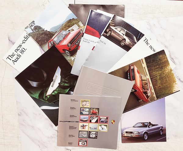 Lot 1139 - CAR SALES BROCHURE