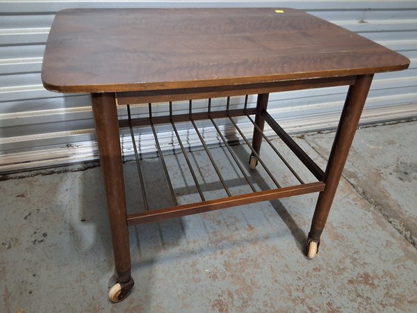 Lot 265 - TROLLEY TABLE