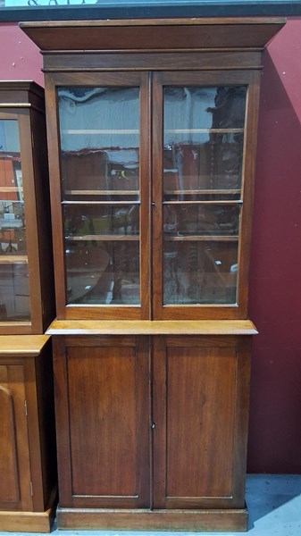 Lot 27 - NARROW BOOKCASE