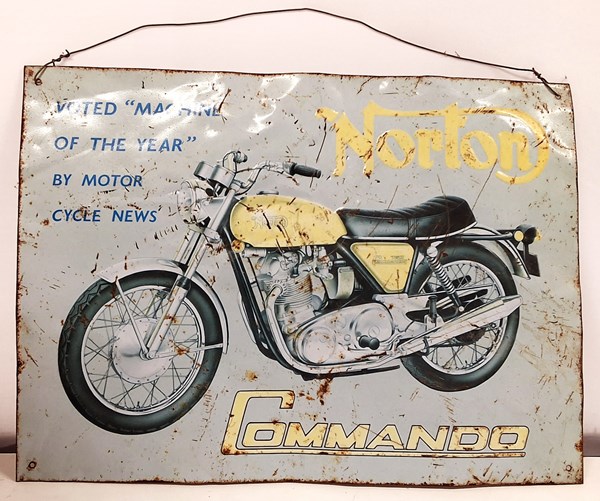 Lot 1399 - TIN SIGN