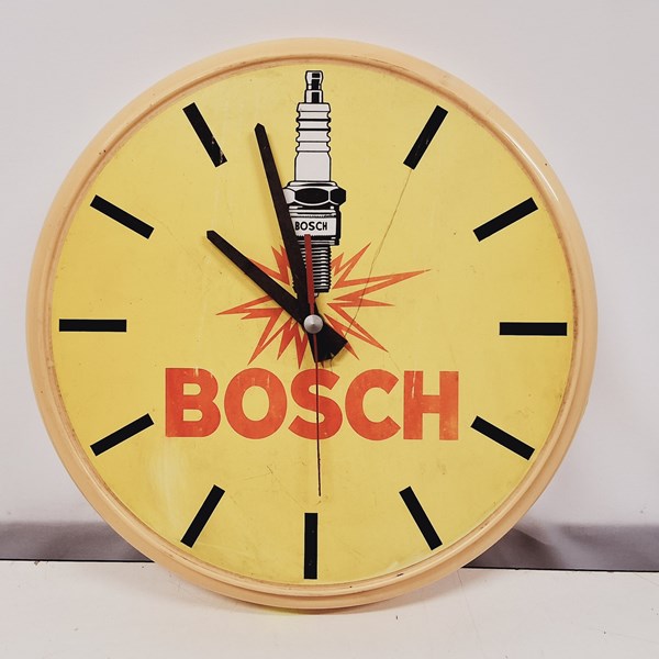 Lot 1400 - WORKSHOP ADVERTISING CLOCK