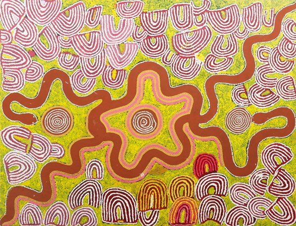 Lot 67 - NANCY (ROSS) NUNGURRAYI (Australia, Aboriginal, c.1935 - 2010)