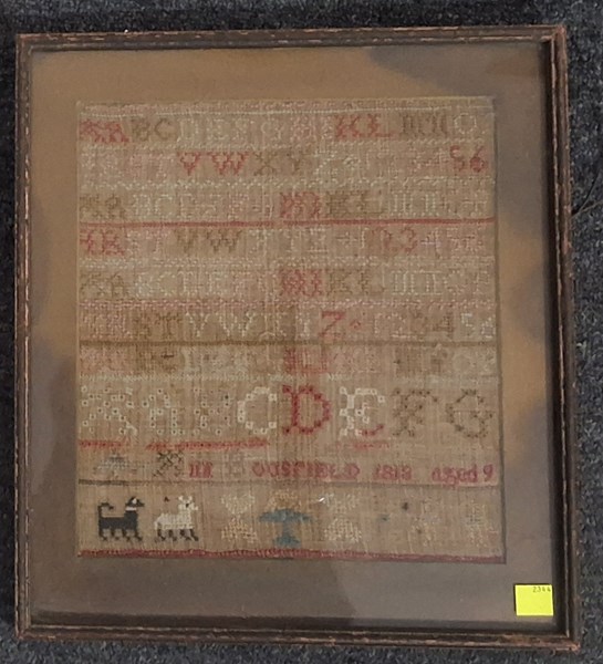 Lot 1144 - 19TH CENTURY SAMPLER