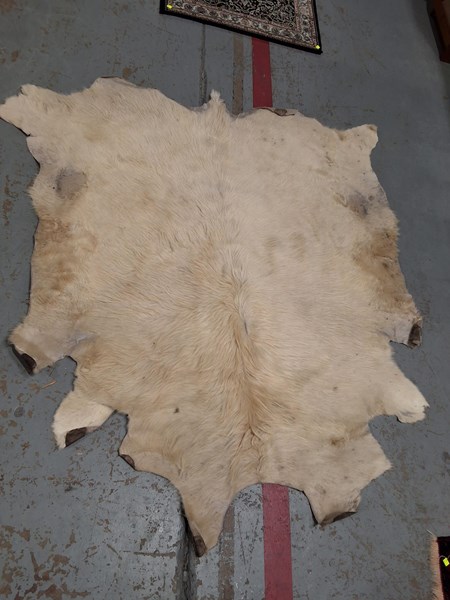 Lot 215 - COWHIDE RUG