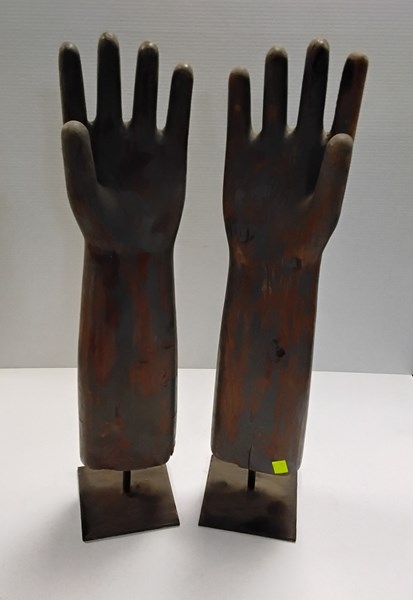 Lot 1102 - GLOVE STANDS