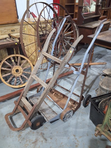 Lot 323 - RAILWAY CARTS