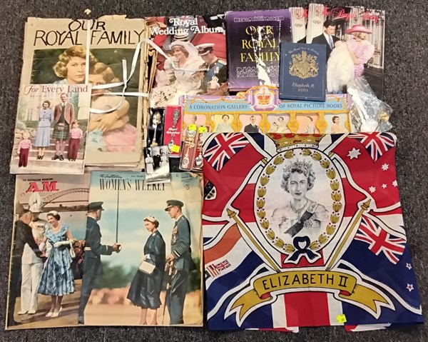 Lot 1256 - A COLLECTION OF ROYAL EPHEMERA