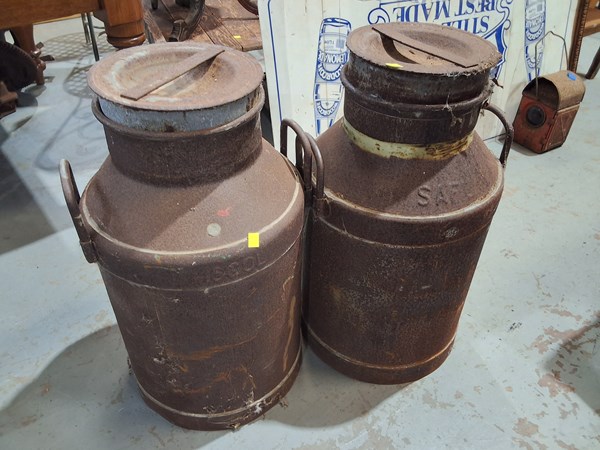 Lot 280 - MILK CANISTERS