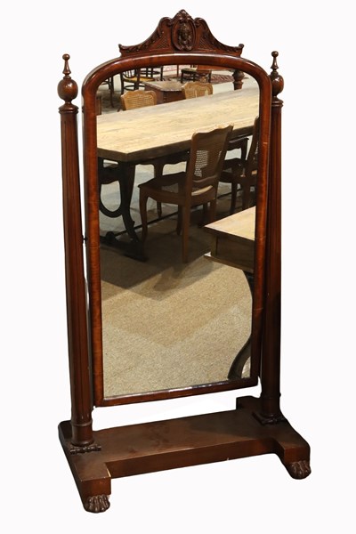 Lot 162 - CHEVAL MIRROR