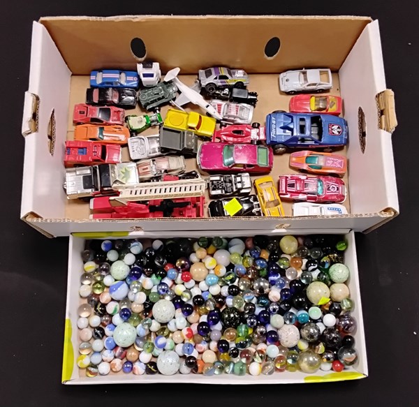 Lot 1193 - MARBLES & DIE CAST VEHICLES