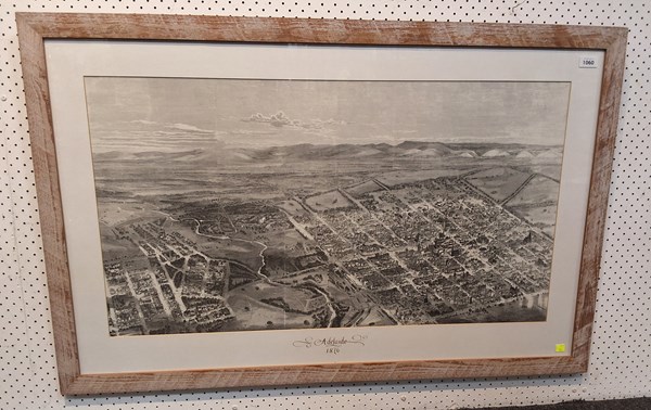 Lot 1060 - ADELAIDE 1876 PRINT