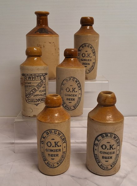 Lot 1279 - STONEWARE BOTTLES