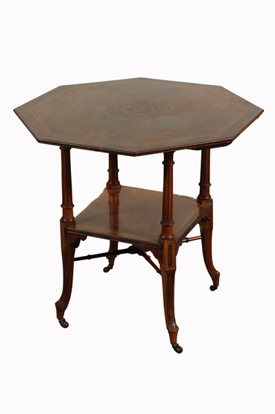 Lot 131 - GRAMOPHONE TABLE