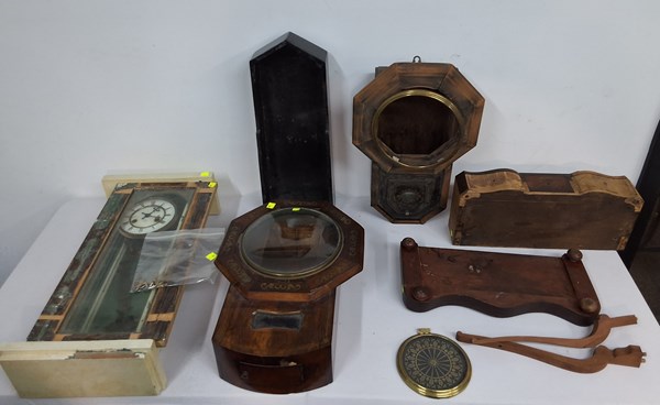 Lot 1363 - CLOCK PARTS