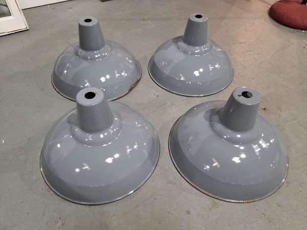 Lot 211 - INDUSTRIAL LAMPSHADES