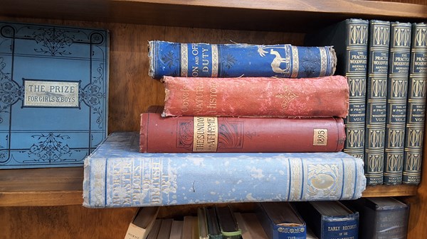 Lot 1326 - SELECTION OF VINTAGE BOOKS