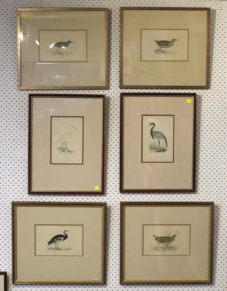 Lot 1093 - SIX FRAMED LITHOGRAPHS