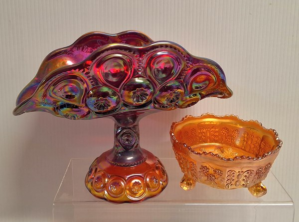 Lot 1162 - CARNIVAL GLASS