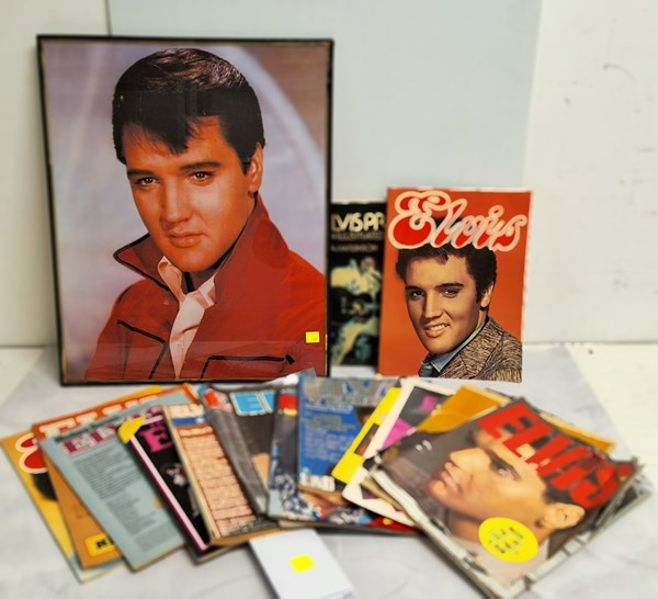 Lot 1337 - ELVIS COLLECTABLES